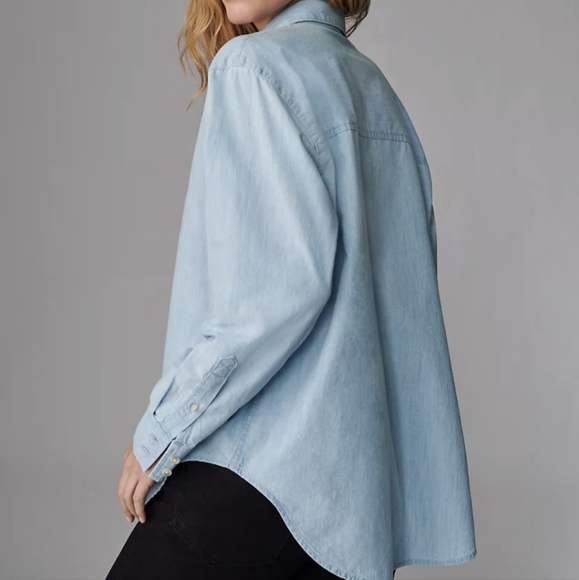 Aritzia Denim Forum Jane Longsleeve shirt - Picture 4 of 4